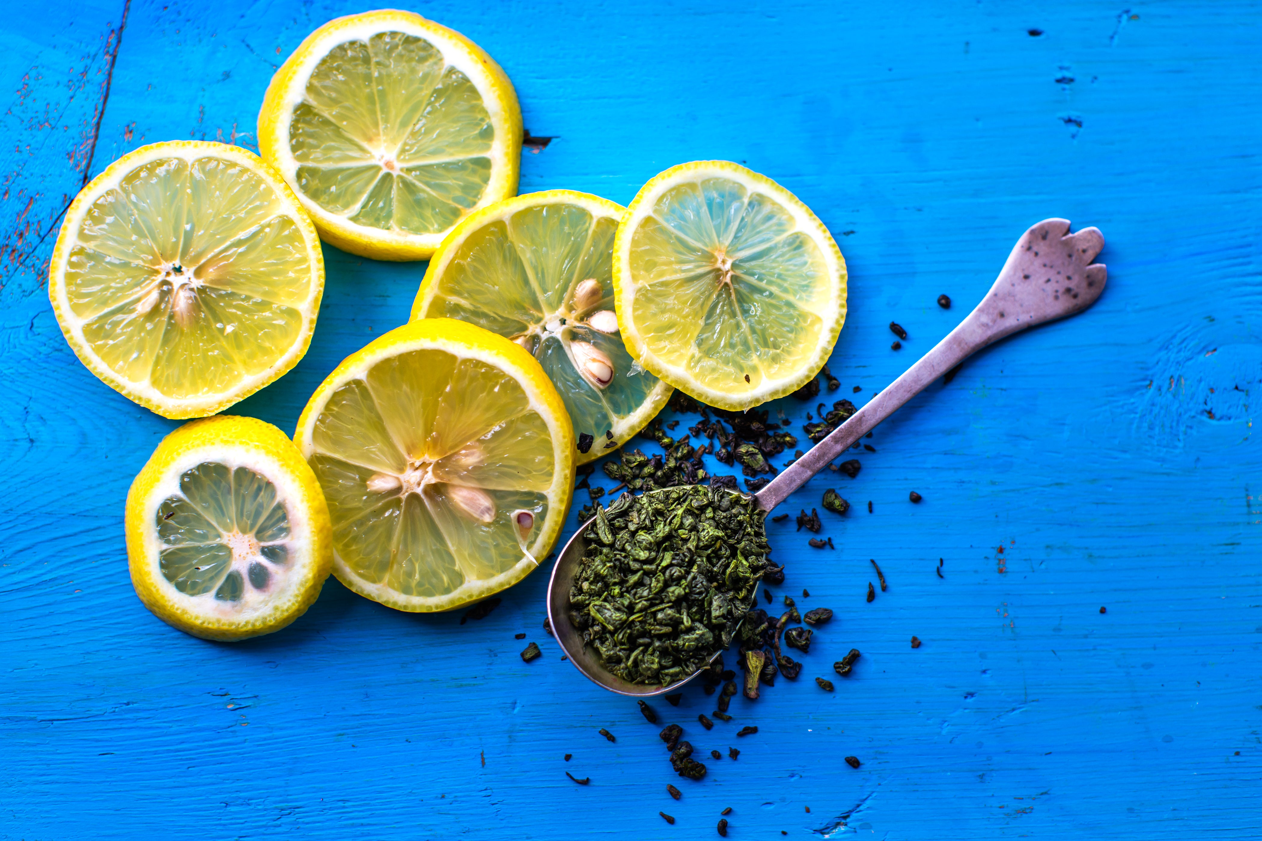 Green Tea and Sunshine Lemon